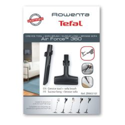 Fugendüse & Sofabürste für Staubsauger Rowenta ZR903101 Air Force 360
