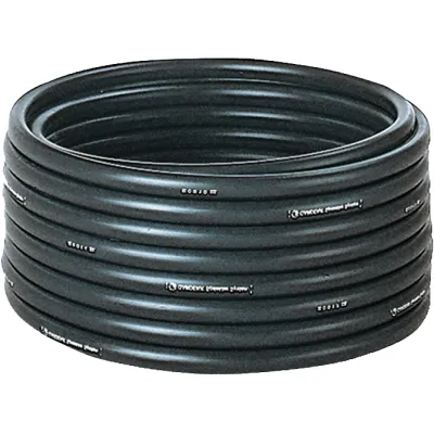 Gardena Verlegerohr 2701-20 | Sprinklersystem Leitung 50 m | 25 mm Außendurchmesser | UV-stabilisiert | PE | Schwarz