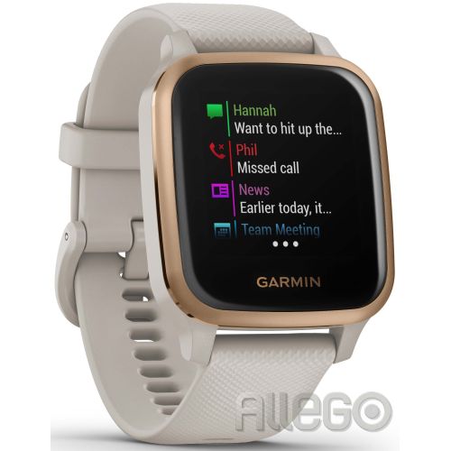 Bild: Garmin Smartwatch 3,3cm Touchscreen VENU SQ MU bg/ros-go