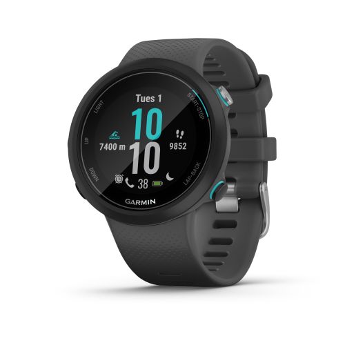 Bild: Garmin Swim 2 GPS-Schwimmuhr schiefergrau/silber