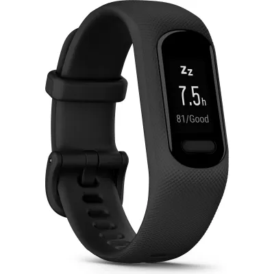 Garmin Fitness-Tracker vivosmart 5 S/M | Herzfrequenz | Schlafanalyse | Schrittzähler | 7 Tage Akku | wasserdicht