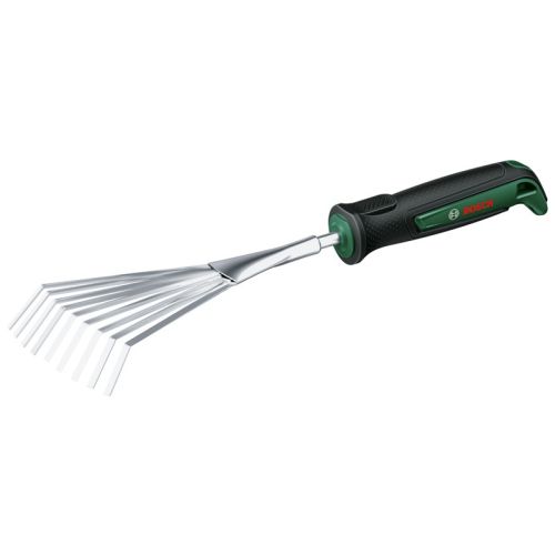 Bild: Garten Handfächerbesen Edelstahl (grün/schwarz, Breite 12cm)