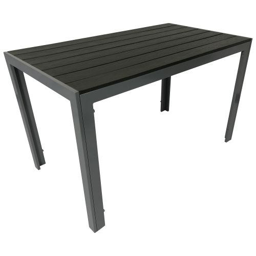 Bild: Gartentisch Alu + Polywood 70x125cm