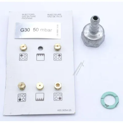 Gasgrill-Brenner für Backofen Beko C00896476 LPG-Gas