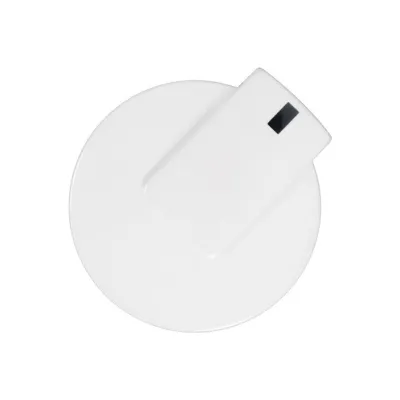 Gaskochfeld-Einstellknopf, weiß (3550379097)