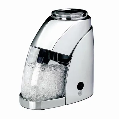Gastroback Elektrischer Eis-Crusher 41127 | 100 Watt | Crushed Ice in 15 Sek. | verchromt | silber | 1,9 kg