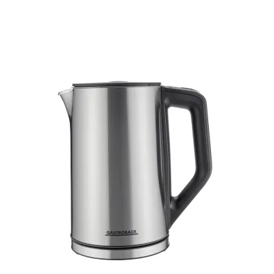 Gastroback Wasserkocher 42436 | Edelstahl | 1,5L | Temperaturwahl | Warmhaltefunktion | Cool Touch
