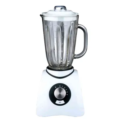 Gastroback Standmixer 40898 Vital Mixer Basic | 600W | 1,5l Glas | 5 Stufen | Ice Crush | Edelstahlmesser | weiß