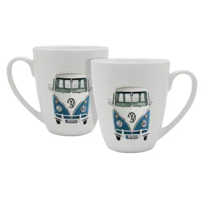 GEDA Tasse VW Bulli blau 360ml