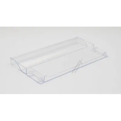 Gefrierfachklappenabdeckung für Kühlschrank Vestel 42327174 transparent, vorn