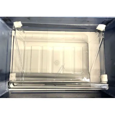 Gefrierschrank-Schublade grau für Kühlschrank Electrolux AEG 4055518494 379.8x38