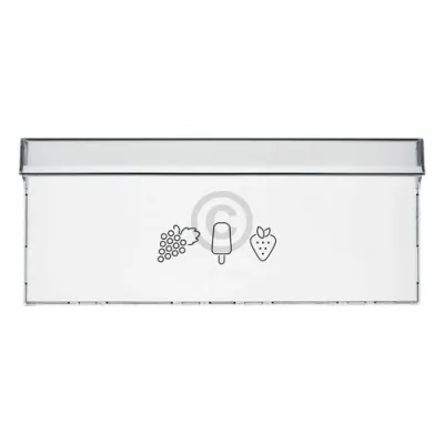 Gefrierschubladenblende oben mitte für Gefrierteil Blomberg 4640511200 in