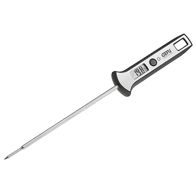 GEFU Digital-Thermometer SCALA 21820 | Bratenthermometer Küche | Edelstahl/Kunststoff | -45°C bis +200°C