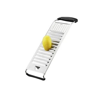 GEFU Kartoffelhobel PATO GF50450 | Küchenhobel für gekochte Kartoffeln | 12 Edelstahlklingen | spülmaschinengeeignet