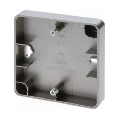 Gehäuse AP 1f ARSYS, edelstahl, lack.