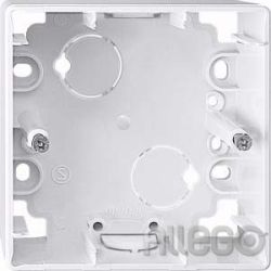 Gehäuse AP 1f Kst akws 1-M/ATELIER-M glz AP-Geh