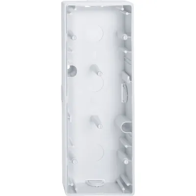 Merten Aufputz-Gehäuse 3-fach MEG4034-1425 | Schaltergehäuse | Kunststoff | IP20 | 80x224x37mm | weiß