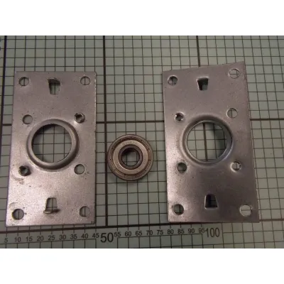 Gehäuse und Lager 608Z für Amica Trockner 1037646 Trommellager