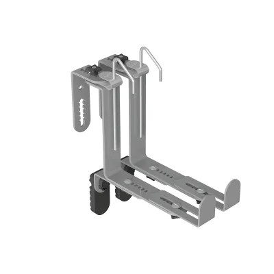 Geli Blumenkastenhalter Universal 39 816 000 59 | Edelstahl | 21x20x6,5 cm | bis 50 kg | Wand- & Geländermontage