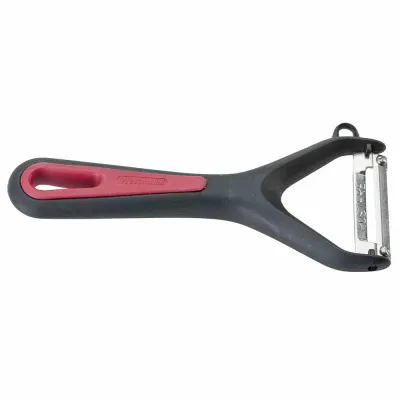 Westmark Spargelschäler Gallant | Edelstahl | 15 cm | Soft-Touch-Griff | spülmaschinengeeignet | Made in Germany