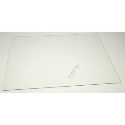 Gemüsefach-Glas für Kühlschrank Whirlpool/Indesit 481010643153 mit Schiene, grau