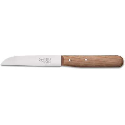 Herder Windmühlenmesser Gemüsemesser Klassiker 4613 | 10,4 cm Carbonstahl | Kirsche | nicht rostfrei | rotbraun