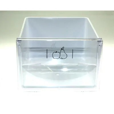 Gemüseschublade für Kühlschrank Whirlpool 482000031569 230x155mm Cristal