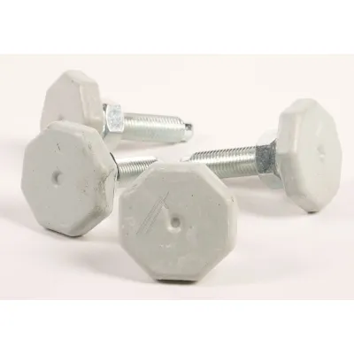 Gerätefüße (4er Set) für Waschmaschine Com Vibrationsdämpfung, passend für LG