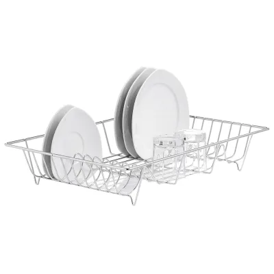 Geschirrkorb Metall verchromt