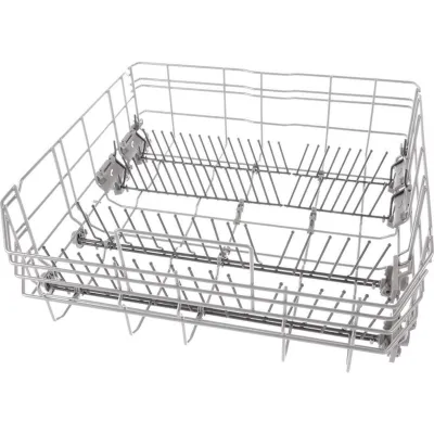 Geschirrkorb silber, 8 Klappstachel, Gläseranlagebügel, Tassenablagen 20003174