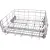 Bild: Geschirrkorb silber, 8 Klappstachel, Gläseranlagebügel, Tassenablagen 20003239