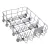 Bild: Geschirrkorb unten Beko 1510300034 für Geschirrspüler