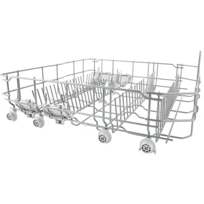 Geschirrkorb Unterkorb dunkelgrau, 4 Klappstacheln dunkelgrau 20002132