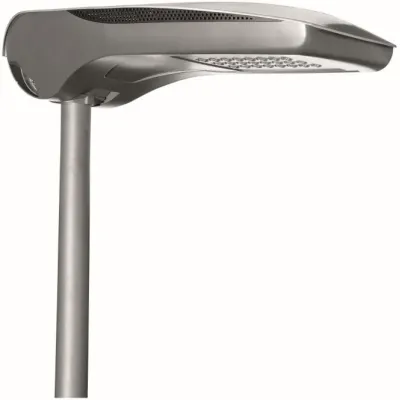 GEWISS LED-Straßenleuchte GW87410 Street O3 | 37W 4000K 3470lm | Mastaufsatz/Ansatz 42-76mm | Aluminium Graphit