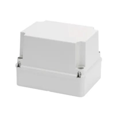 GEWISS Abzweigkasten GW44219 | IP56 | hoher Deckel | Kunststoff | rechteckig 316x236x188mm | halogenfrei | grau