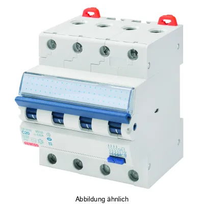 Gewiss FI/LS-Schalter GW94367 RCBO | 4-polig | C16 | 0,03A Typ A | 400V | 6kA | 4TE | Fehlerstromschutzschalter