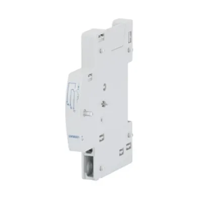 Gewiss Hilfsschalter GW96001 | 1 Wechsler | 0,5TE | 6A | 230V AC/DC | für FI/LS- und Leitungsschutzschalter