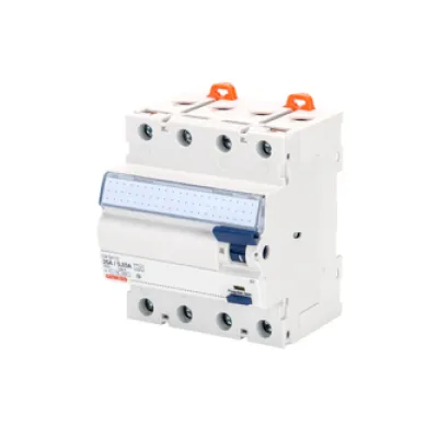 GEWISS FI-Schutzschalter GWD4249 | RCCB 4-polig | 40A | 0,3A | Typ A selektiv | 400V AC | DIN-Schiene | IP20 | 4TE