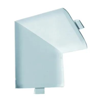 Gewiss Eckkanal Inneneck NP42514 | 30x50 mm | 90° Winkel | Kunststoff | RAL 9010 Reinweiß | IP40