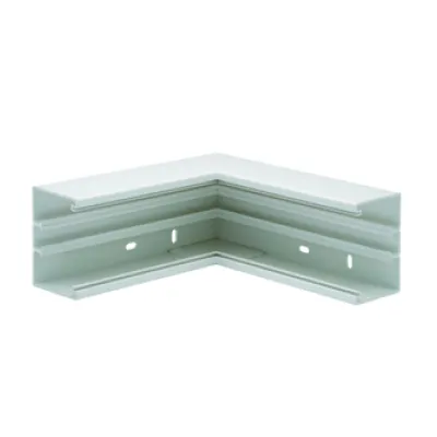 GEWISS BR-Kanal Inneneck NP52166 | 70x130 mm | PVC | 90° Winkel | Haubenformteil | RAL9010 Weiß | IP40 | Schutzfolie