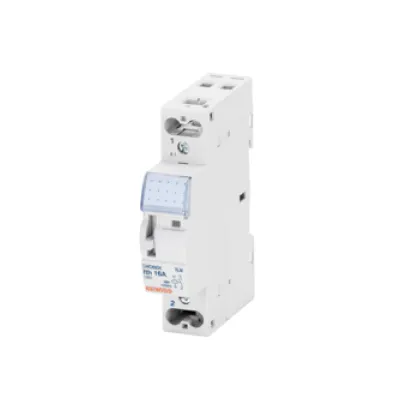 GEWISS Installationsrelais GWD6602 | Stromstoßschalter 1TE | 16A | 12V AC | 1 Schließer | DIN-Schiene | 230V