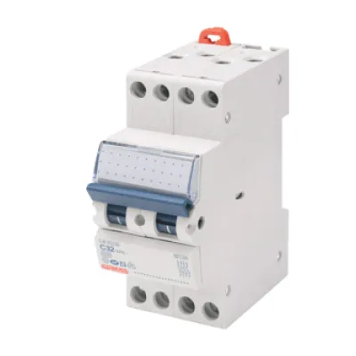 Gewiss Leitungsschutzschalter GW90267 | MTC60 | 3-polig | C16A | 6kA | 2TE | 400V | Typ C | IP20 | Einbautiefe 72mm