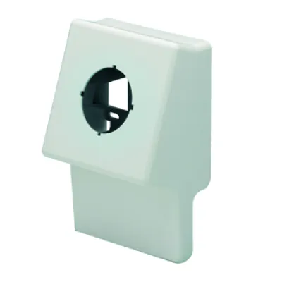 Gewiss Gerätesockelträger NP42808 | Geräteeinheit für Sockelleistenkanal 70x20 mm | Kunststoff | RAL9010 weiß