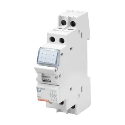 GEWISS Trennschalter GW96533 | 2-polig | 16A | 415V AC | Ausschalter | 1TE | IP20 | plombierbar