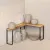 Bild: Metaltex Gewürzregal York Lava 350811000 | 2er-Set | 1 Etage | Akazienholz & Metall | 27x8x16 cm | schwarz/natur