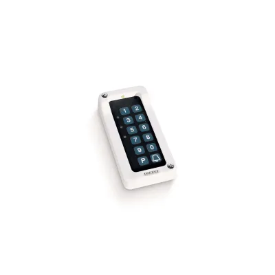 GEZE Zahlencodeschloss TOPLOCK CTI B 090063 | Zutrittskontrolle innen | Beleuchtete Folientastatur | IP65