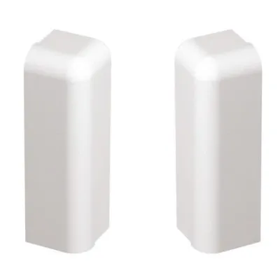 GGK Endstück für Sockelleistenkanal SL-ES 20x50 links 114925 | Abschluss links | Kunststoff | RAL 9010 Weiß | 50x20 mm