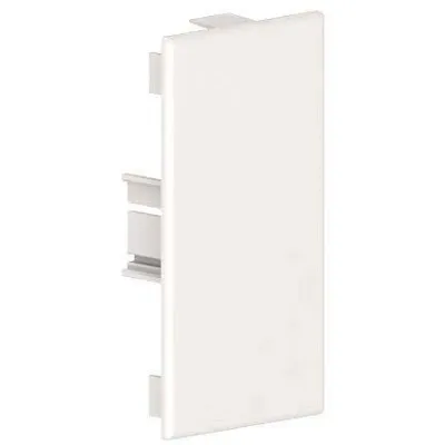 GGK Endplatte 14120 | Endstück für Kanal FB 80x150 | Kunststoff PVC | symmetrisch | aufrastbar | RAL9010