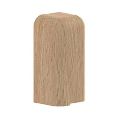 GGK Endstück für Sockelleistenkanal 13887 | SL-decorline 20x50 links | Buche | Kunststoff | Höhe 50mm | Tiefe 20mm