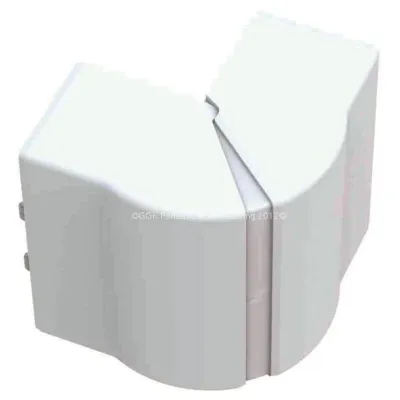 GGK Außeneck BR 60x170mm | 11772 | Kabelkanal-Eckverbinder | Kunststoff | PVC | 90° Winkel | alpinweiß | RAL9010